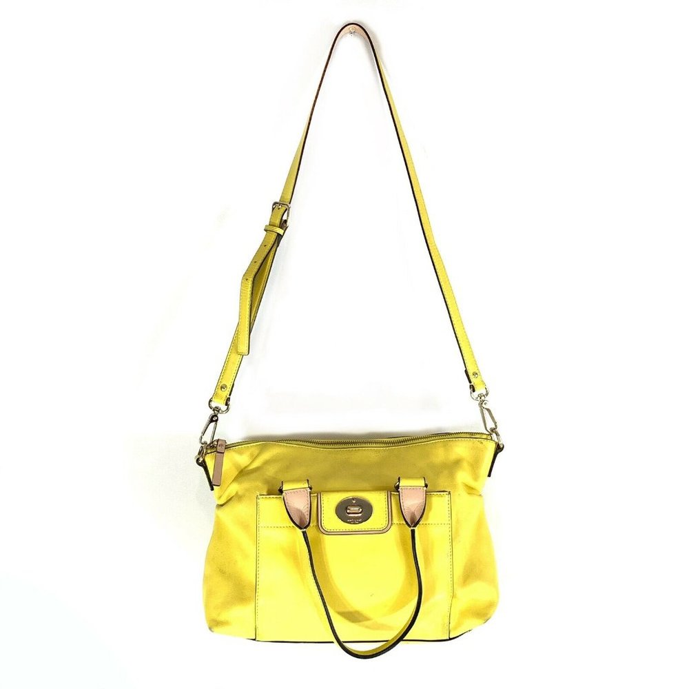 💐 Kate Spade | Yellow Leather Shoulder Bag